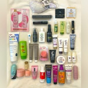 Beauty sample sale never used products